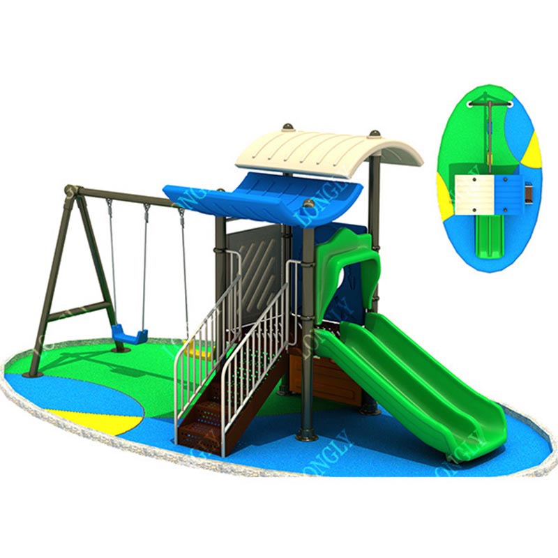 Fashionable Kids Slide with Sw - Kids Outdoor Swing And Slide recension och pris