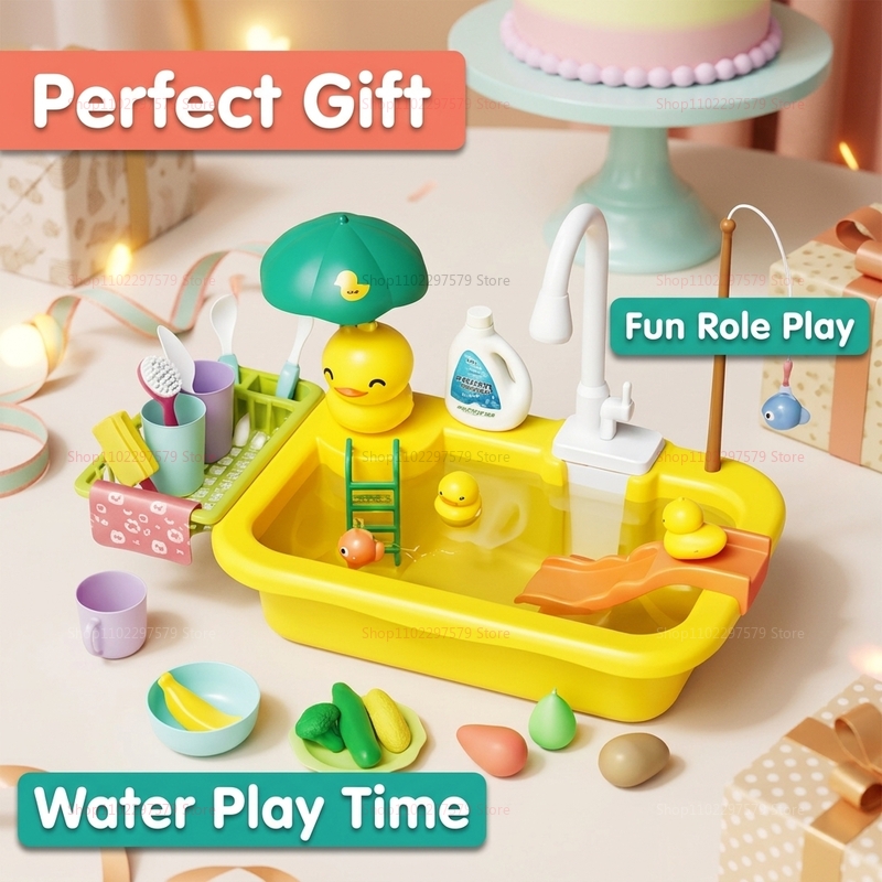 Kids Kitchen Sink Dishwasher P - Kids Outdoor Venues recension och pris