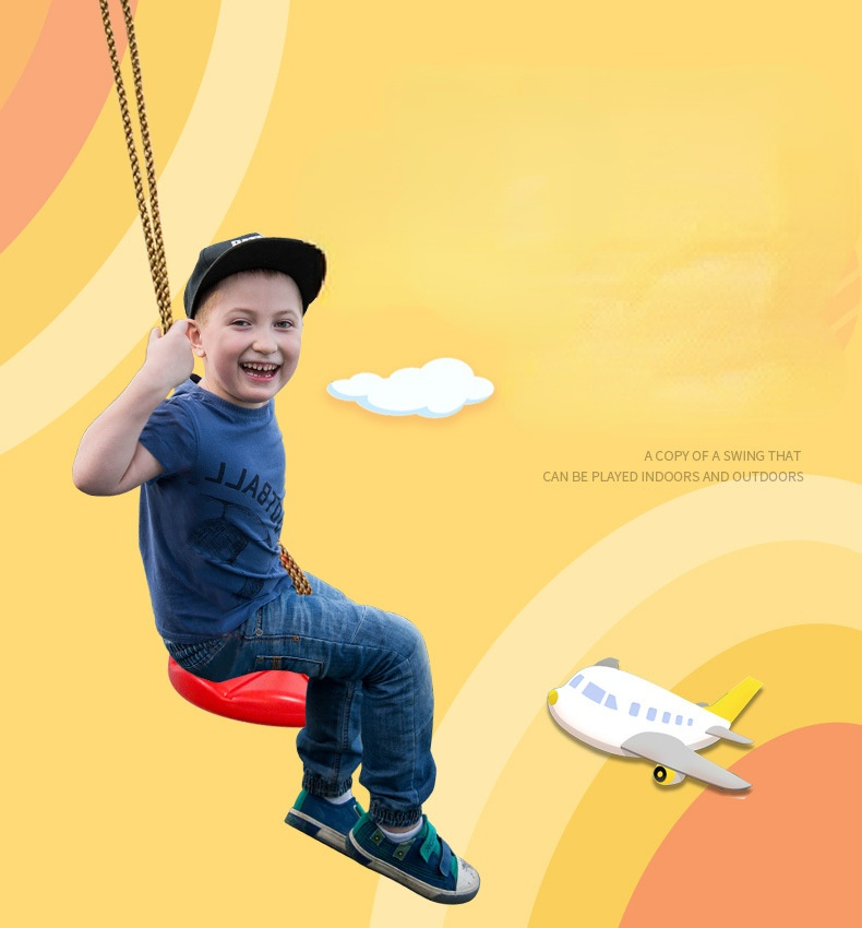 Children's Disc Swing Kid Indo - Kids Outdoor Swing And Slide recension och pris