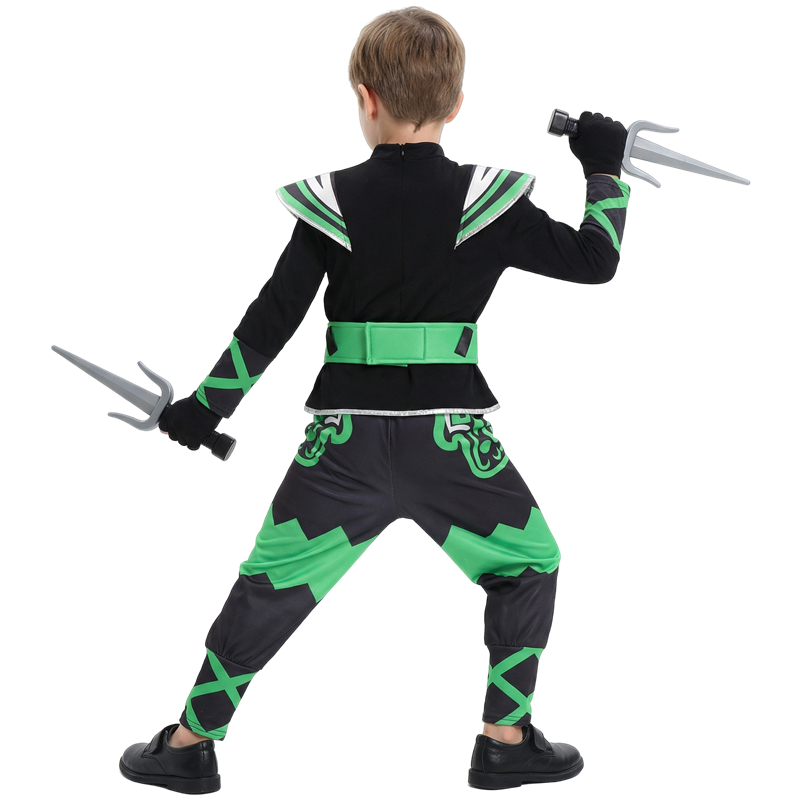 Kids Ninja Costume Boys Masked - Kids Outdoor Ninja Warrior Course recension och pris