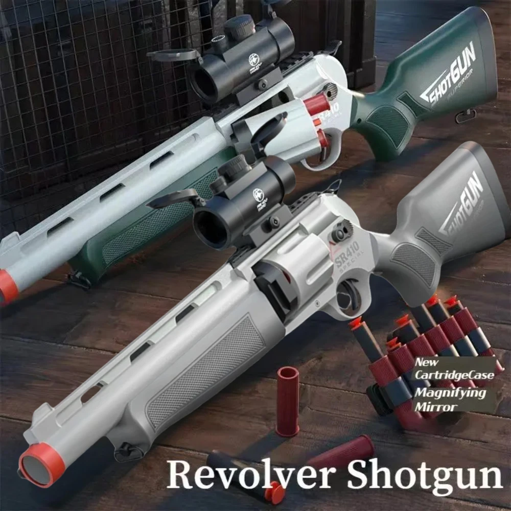 Manually Loaded Revolver Toy G - Kids Outdoor Xmas Gifts recension och pris