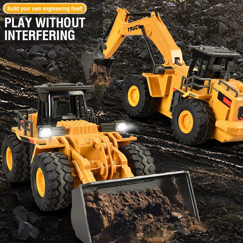 2.4G Alloy Remote Control Exca - Kids Outdoor Vehicles recension och pris