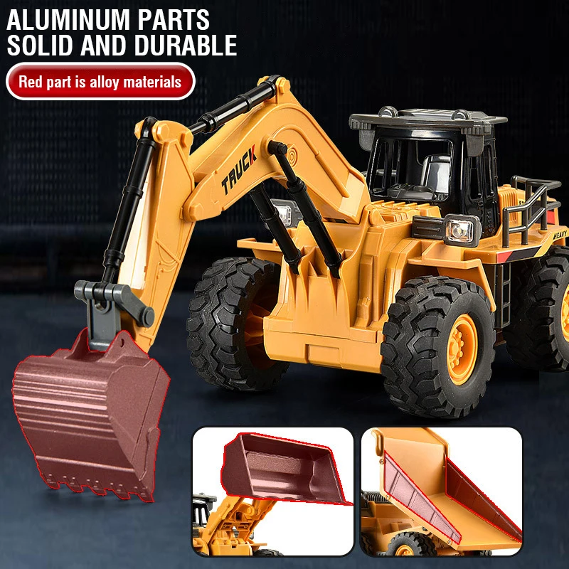 2.4G Alloy Remote Control Exca - Kids Outdoor Vehicles recension och pris
