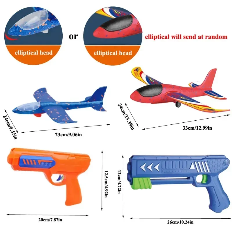 Kids 24/34cm Foam Plane Toy Gu - Kids Outdoor Xmas Gifts recension och pris