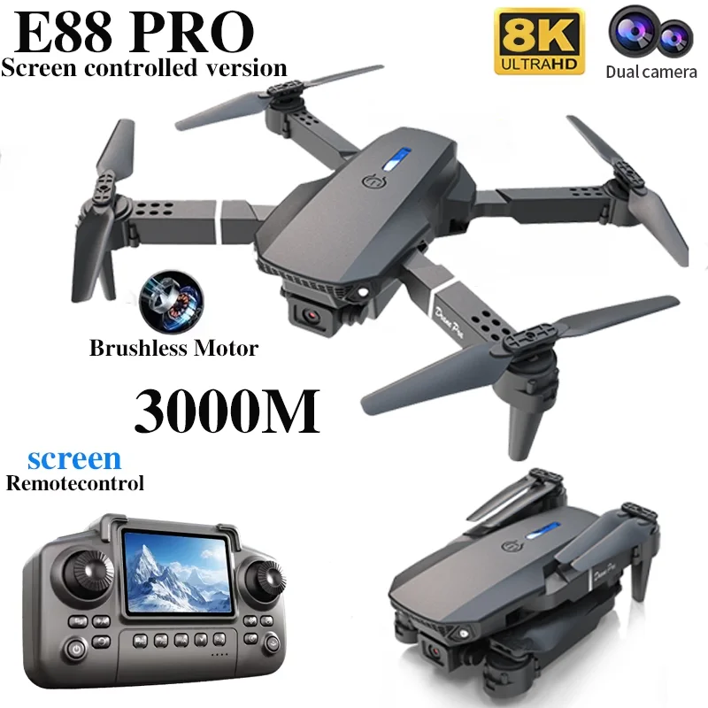 Professional E88 PRO Drone wit - Kids Outdoor Toy Storage recension och pris