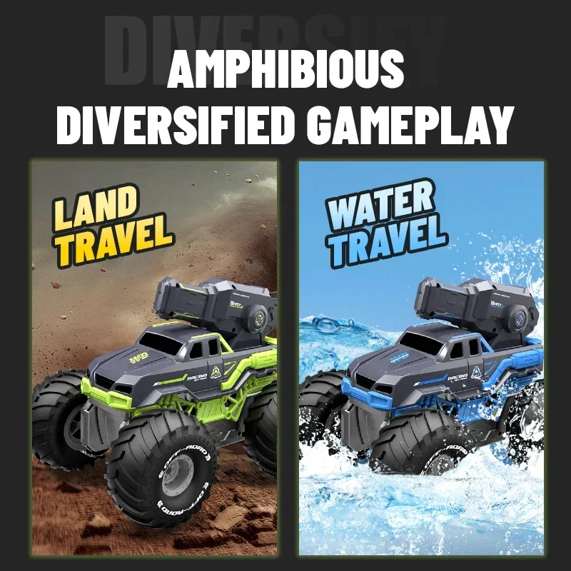 Amphibious Rc Car 2 Control Mo - Kids Outdoor Vehicles recension och pris