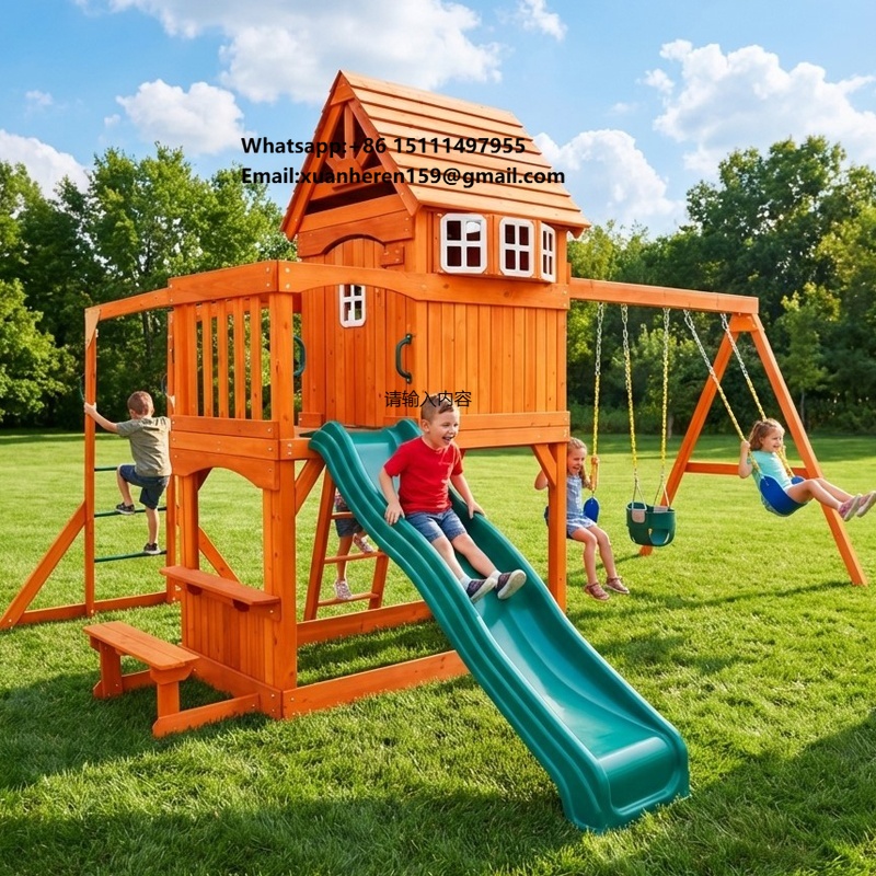 Large Outdoor Amusement Equipm - Kids Outdoor Monkey Bars recension och pris
