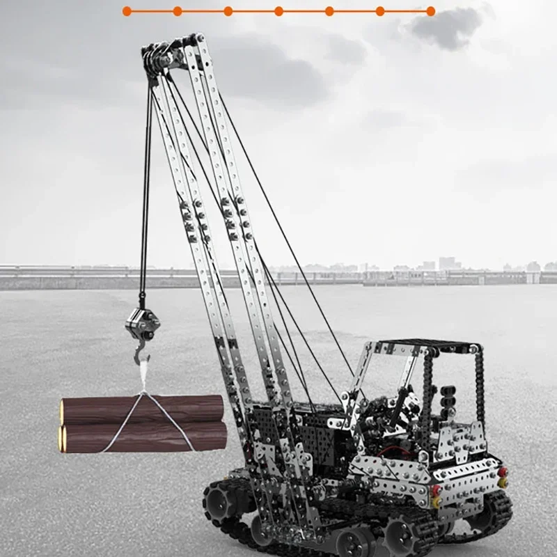DIY Metal RC Crane Electric Ho - Kids Outdoor Vehicles recension och pris