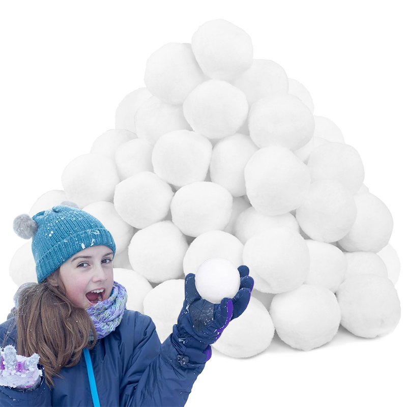 30/60pcs Soft Snow Fake Balls  - Kids Outdoor Xmas Gifts recension och pris