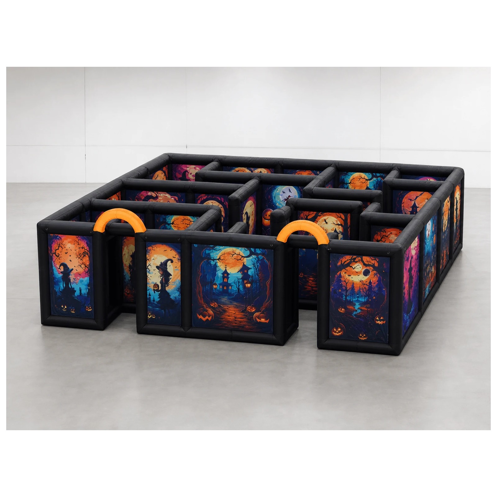 Large Dual Orange Arch Hallowe - Kids Outdoor Venues recension och pris