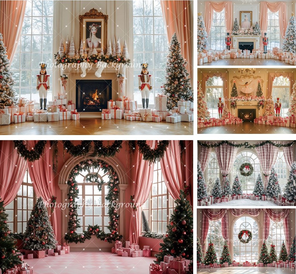 Christmas Backdrop Xmas Tree G - Kids Outdoor Xmas Gifts recension och pris