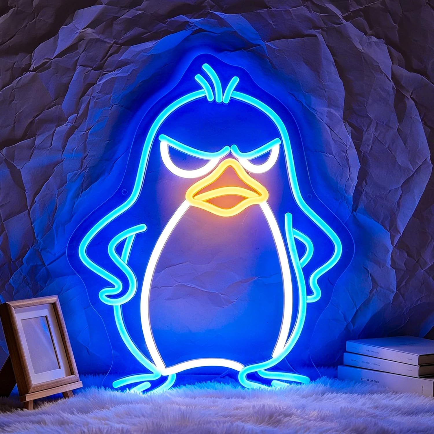 Penguin Neon Sign USB Powered  - Kids Outdoor Zoo recension och pris