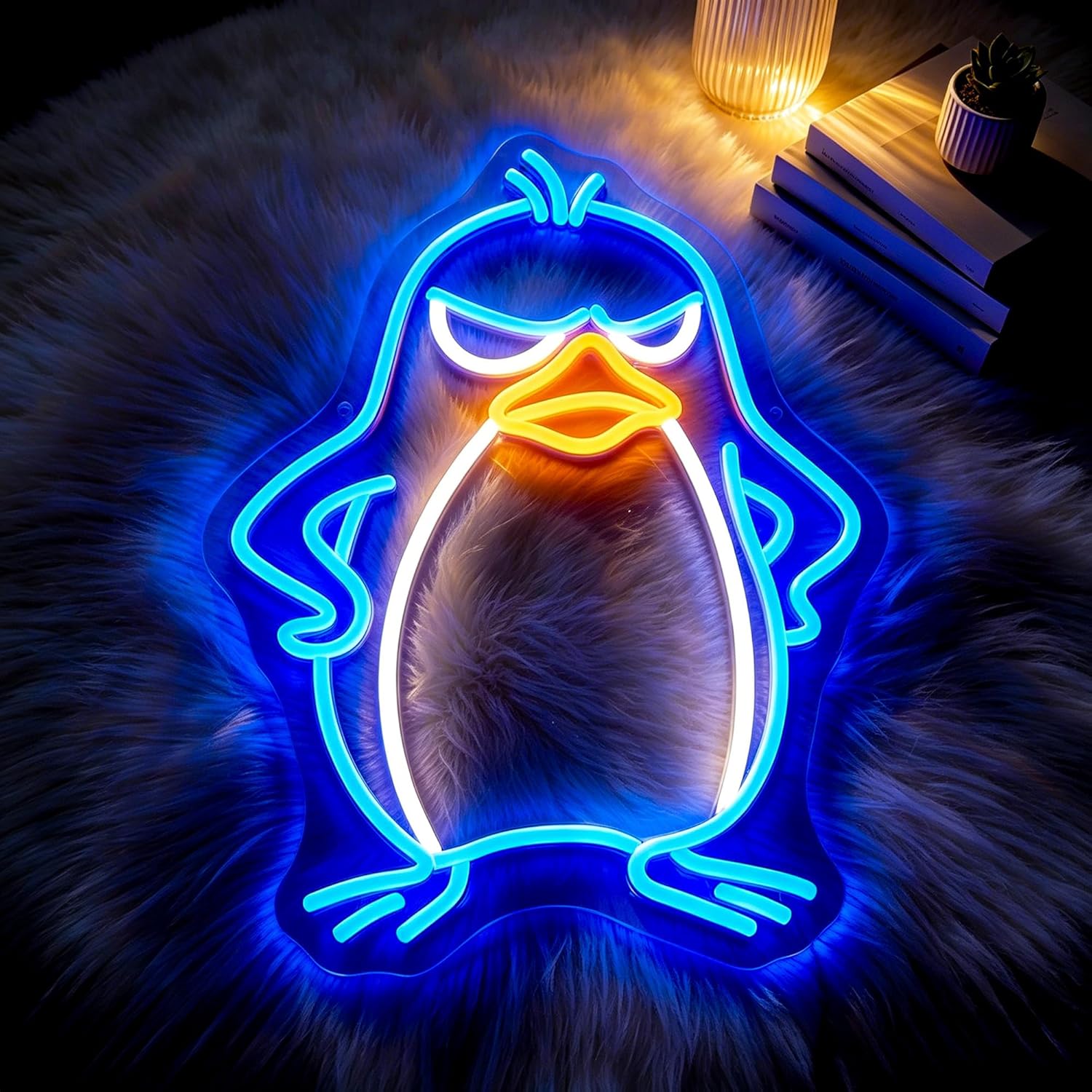 Penguin Neon Sign USB Powered  - Kids Outdoor Zoo recension och pris