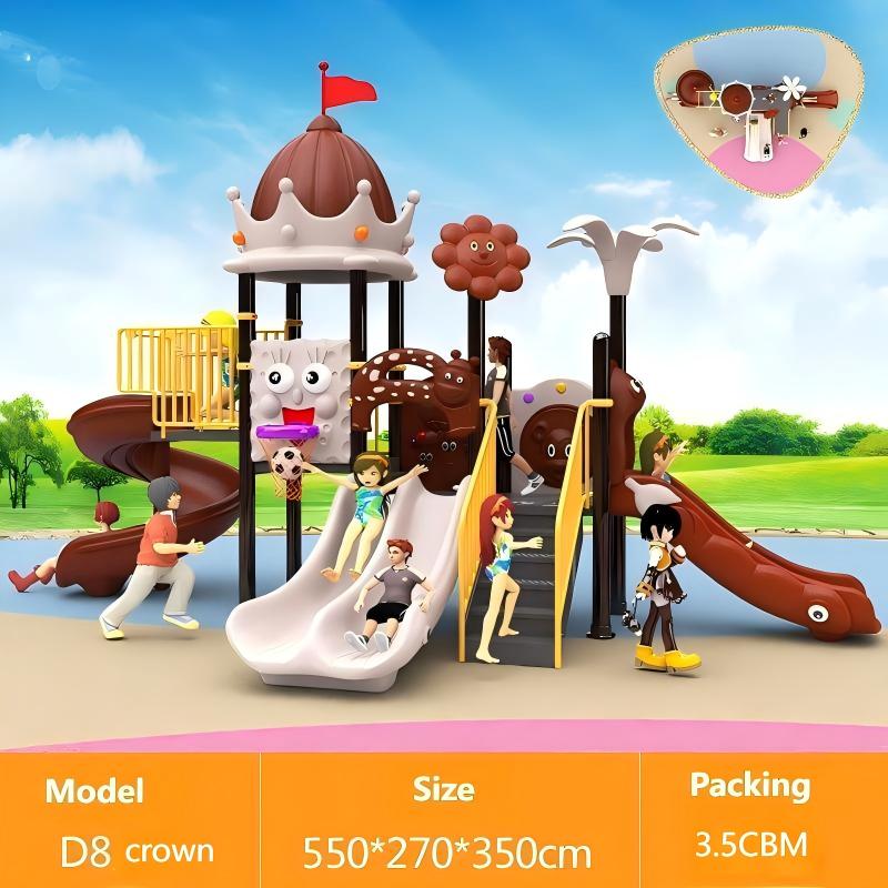 1-3 Years Steel & Plastic Swin - Kids Outdoor Swing And Slide recension och pris