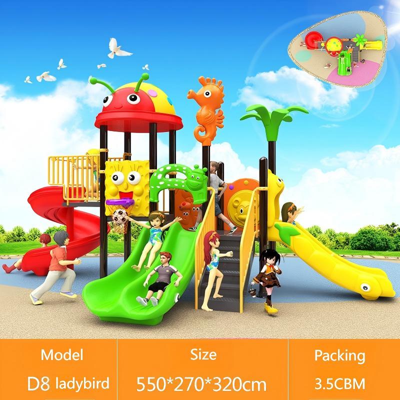 1-3 Years Steel & Plastic Swin - Kids Outdoor Swing And Slide recension och pris