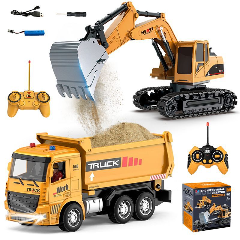 Alloy Remote Control Excavator - Kids Outdoor Vehicles recension och pris