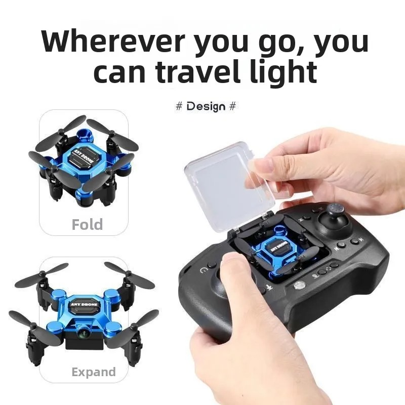 Mini Folding Mosquito Drone wi - Kids Outdoor Toy Storage recension och pris