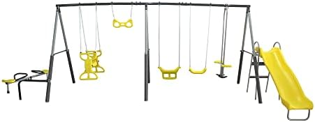 Sun Playground Metal A Fe Kids - Kids Outdoor Swing And Slide recension och pris