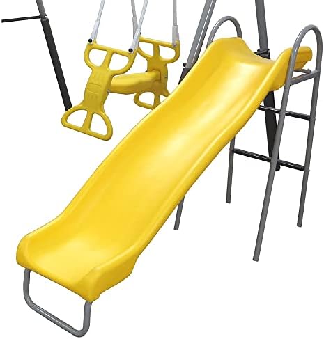 Sun Playground Metal A Fe Kids - Kids Outdoor Swing And Slide recension och pris