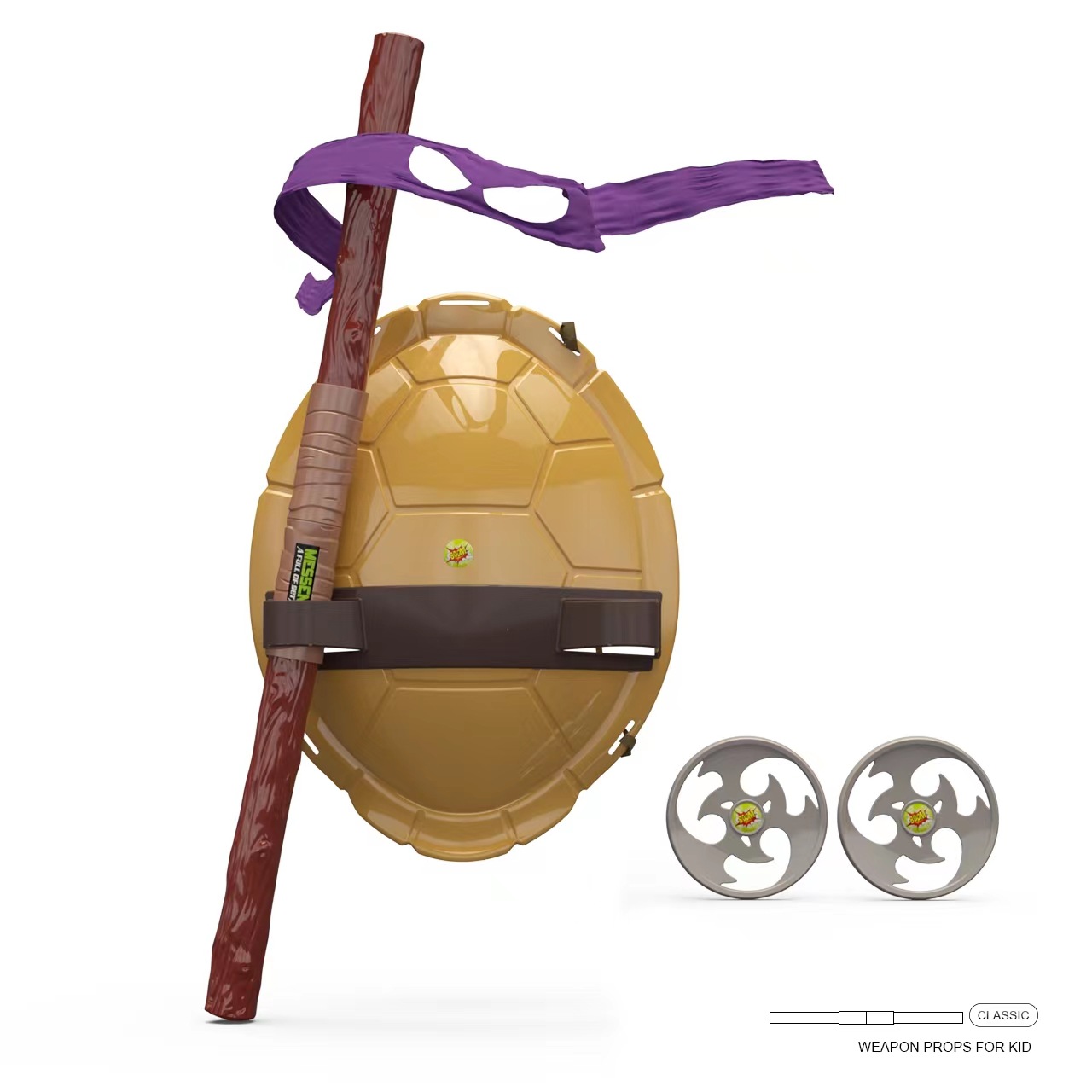 New Children Mutant Ninja Turt - Kids Outdoor Ninja Warrior Course recension och pris