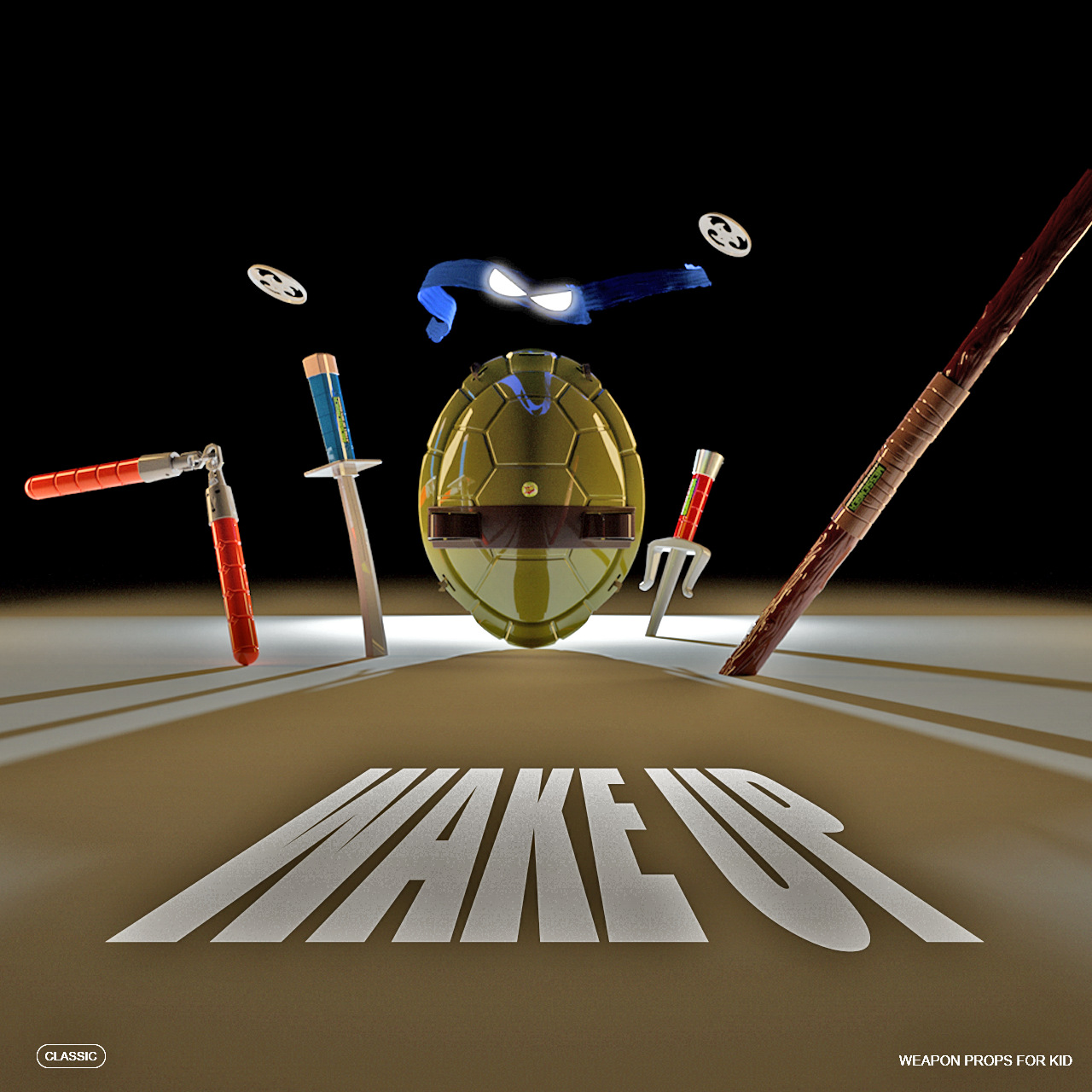 New Children Mutant Ninja Turt - Kids Outdoor Ninja Warrior Course recension och pris