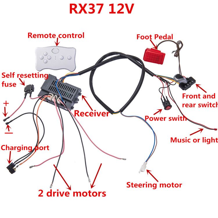 2026 FULL SET RX30 24V/RX37 12 - Kids Outdoor Vehicles recension och pris