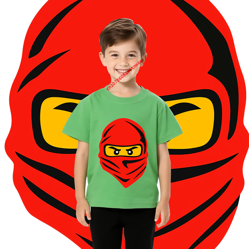 Red Ninja Eyes anime costume k - Kids Outdoor Ninja Warrior Course recension och pris