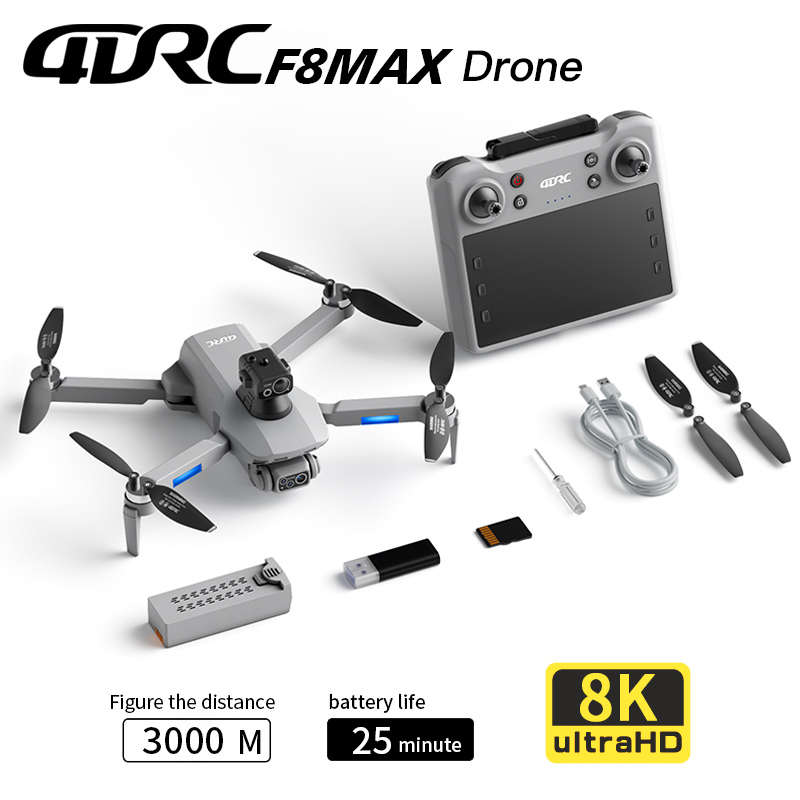 F8 MAX GPS Drone Professional  - Kids Outdoor Toy Storage recension och pris