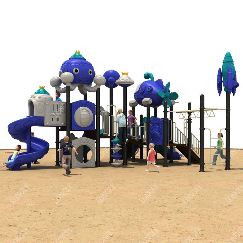 114mm Kids Plastic Playground  - Kids Outdoor Monkey Bars recension och pris