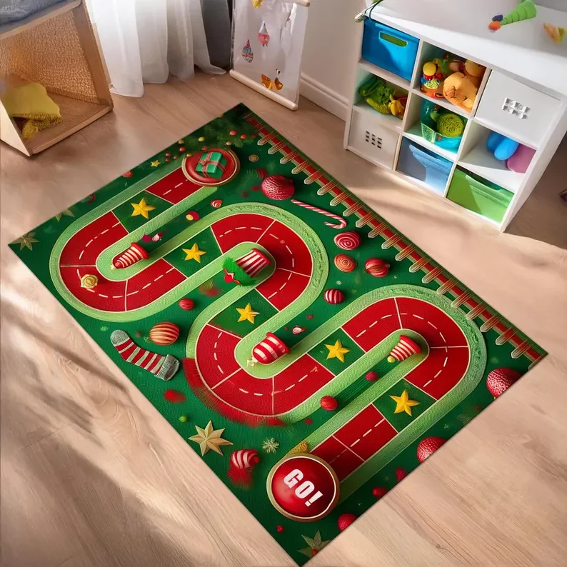 Christmas Gift Road Rug for Ki - Kids Outdoor Xmas Gifts recension och pris
