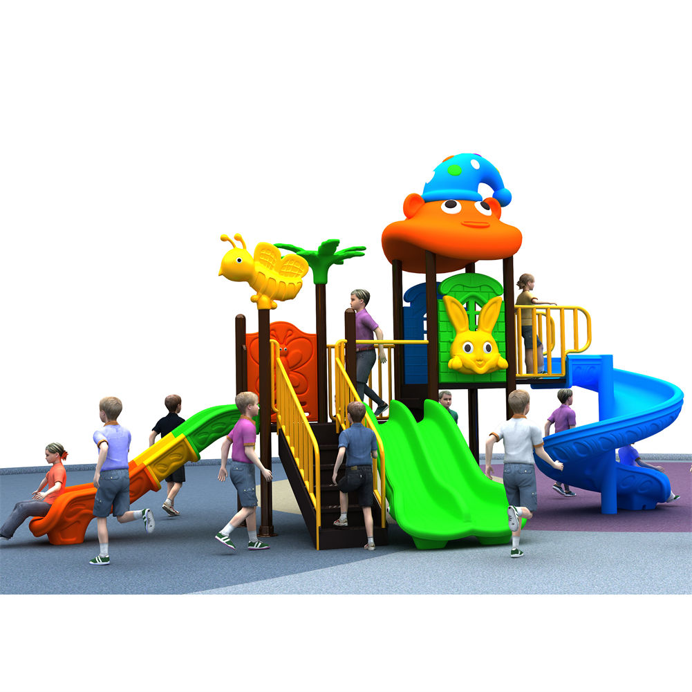 Hot Sale Children Outdoor Amus - Kids Outdoor Swing And Slide recension och pris