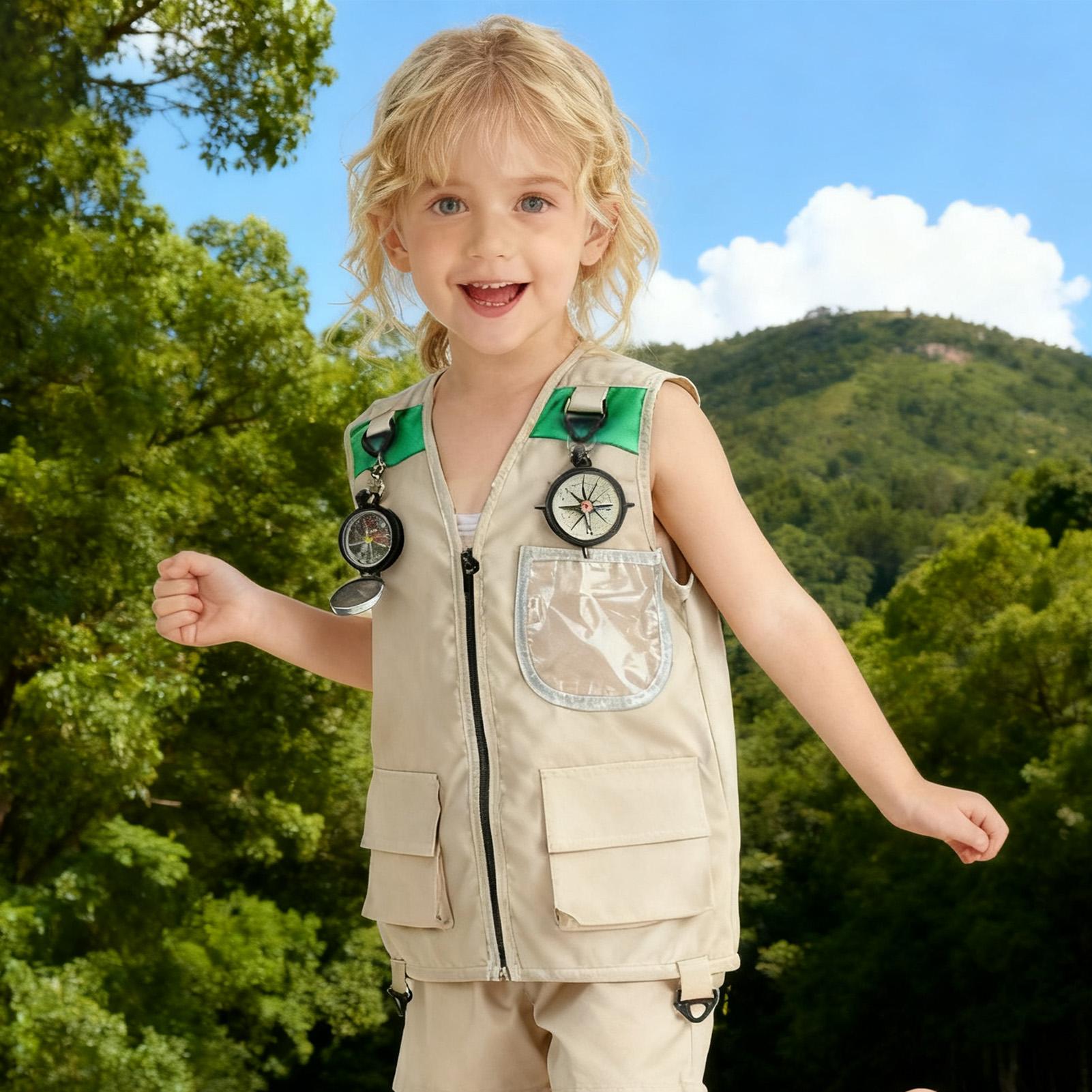 Kids Fishing Vest Sleeveless C - Kids Outdoor Zoo recension och pris