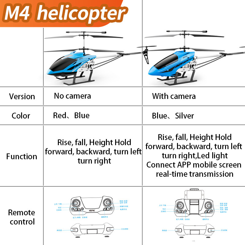 M4 Large Rc Helicopter Remote  - Kids Outdoor Toy Storage recension och pris